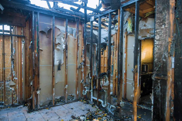 Professional Emergency Fire Cleanup technician working in Watkins, MN